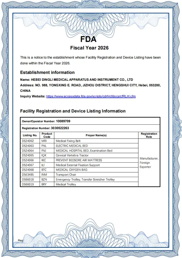 Dingli CE Certification Document